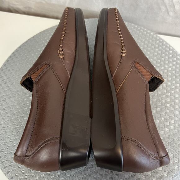 SAS Dream Tripad Loafers Womens 9 M Brown Leather Slip On Comfort‎ Shoes Casual - Picture 10 of 12